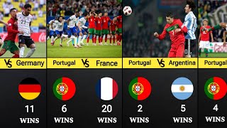 See how many times Portugal has won against any country [upl. by Emad20]