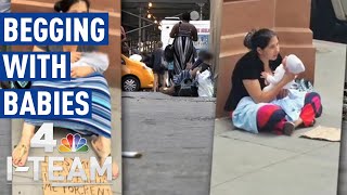 New Plan for NYCs Ongoing Street Begging With Babies Issue  ITeam [upl. by Lorine811]