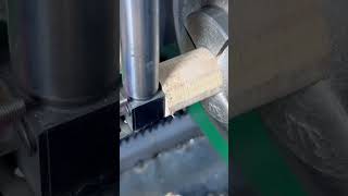 Simple processing of a round bead  Juepin CNC  Woodworking lathe  CNC machining [upl. by Inaej]