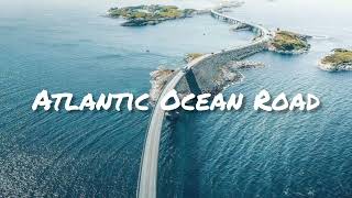 Atlantic Ocean Road Norway 4K  The Road in the Ocean [upl. by Odnam]