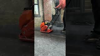 Asphalt compaction asphalt asphaltconcrete compaccompslomotion patching asphaltpatching [upl. by Ileyan]