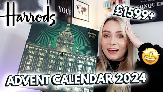 HARRODS BEAUTY ADVENT CALENDAR 2024 UNBOXING  WORTH  £1599 WOW 🤩 MISS BOUX [upl. by Hedvige]