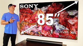 Amazing 85quot Sony X95L MiniLED TV [upl. by Mohandas]