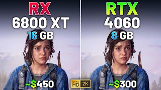 RX 6800 XT vs RTX 4060  Test in 12 Games in 2024 [upl. by Sisto]