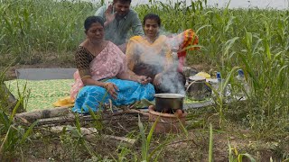 First Farm Vlog  Sonti Palu amp Dosa farmcooking radhikavlogs vlog comedy familychannel [upl. by Eldin]