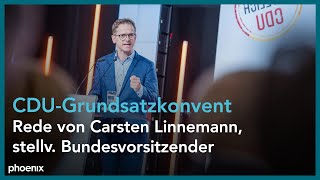 Rede von Carsten Linnemann auf dem CDUKonvent am 170623 [upl. by Oliana]