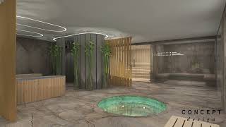 VirginiaWaterBathroomDesigns luxurious LuxuryBathroomDesign by Concept Virtual Design [upl. by Noivart105]