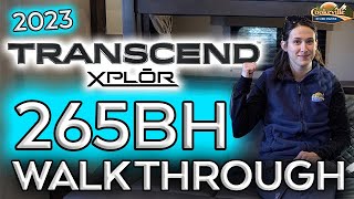 2023 Grand Design Transcend 265BH  Walkthrough [upl. by Fink765]