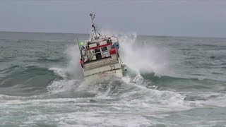 quotSPECTACULAIREquot LA PASSE DE CAPBRETON AVEC CETTE PUISSANCE QUI SECOUE TOUS LES BATEAUX🌊🛥 [upl. by Adamik141]