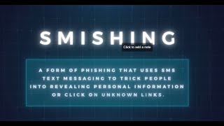 apco cybersecurity month smishing1 [upl. by Janot]