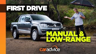 Volkswagen Amarok V6 Core manual 2020  Offroad test [upl. by Leggat]