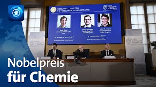 ChemieNobelpreis geht an drei Proteinforscher [upl. by Elson933]