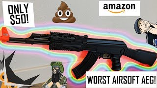 WORST 50 Airsoft AEG Ever Made  UKARMS AK47 [upl. by Epillihp153]