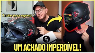 🔴CAPACETE BOM E BARATO QUE VALE CADA CENTAVO UNBOXING DO MELHOR CUSTOBENEFÍCIO [upl. by Teevens742]