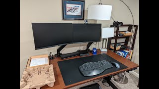 3000 subscribers Home office tour [upl. by Llennhoj173]