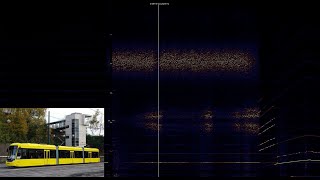 Bombardier IGBTVVVF Ruhrbahn M8DNF2 Flexity Classic Inductor recorded [upl. by Ilenna476]