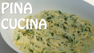 Stracciatella Italian Egg Drop Soup  Pina Cucina Ep 27 [upl. by Aschim697]