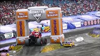 Monster Jam Gillette Stadium 2014 [upl. by Elden]