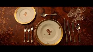 Royal Copenhagen Porcelain Dinner Service [upl. by England]