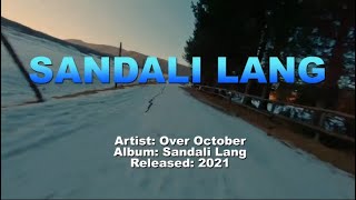 Sandali Lang  Over October KARAOKEINSTRUMENTAL [upl. by Washington]