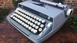 Typewriter Review 1973 Smith Corona Sterling [upl. by Niattirb]