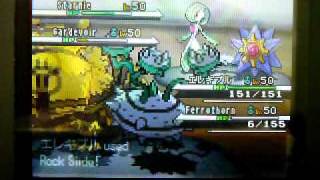 DS Pokemon Black and White Battle Subway Super Double 21 [upl. by Elwee]