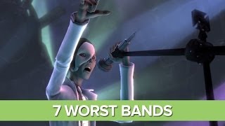 The 7 Worst Bands in Videogames That Are Successful Somehow [upl. by Mendez]