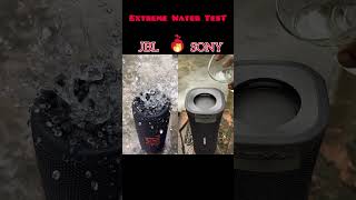 Extreme water Test on Sony and JBL bluetooth speakers [upl. by Malinde993]