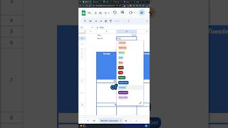 Dynamic Calendar in A Spreadsheet [upl. by Bixby]