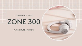 Logitech Zone 300 Wireless Headset Unboxing amp Features Overview 🎧✨ [upl. by Tri]