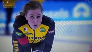 NK schaatsen Thialf Heerenveen 3000 meter vrouwen december jaar 2023 oa Reina Anema  Conijn [upl. by Staal]