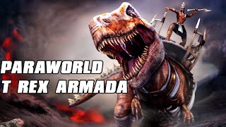 Paraworld Gameplay  Dinosaur RTS  T REX ARMADA [upl. by Manny]