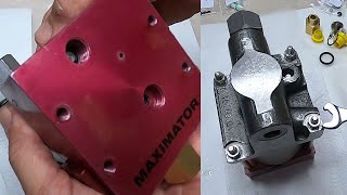 FIX HYDRAULIC PUMP AIR DRIVE MO22 [upl. by Cordell208]