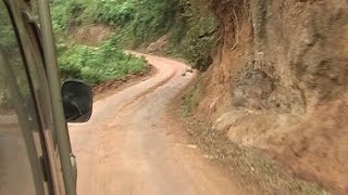 Entering the Ngorongoro crater [upl. by Storfer647]