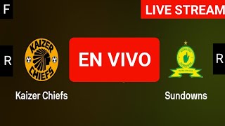 Kaizer Chiefs vs Mamelodi Sundowns live match today score updates  Knockout Cup live score [upl. by Elrem]