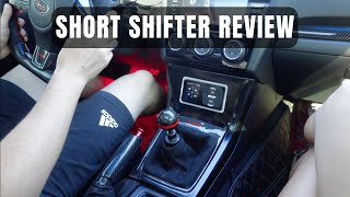 2018 WRX Short Shift Review Boomba amp Perrin [upl. by Weatherley]