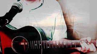 Waterloo Sunset  The Kinks  Acoustic Cover w Gibson Bluesking Revisited [upl. by Beverley]