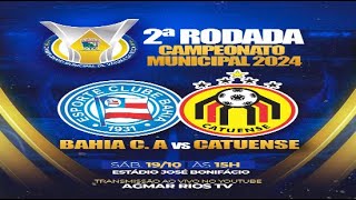 Bahia x Catuense  Campeonato Municipal de Várzea da Roça [upl. by Almeida803]