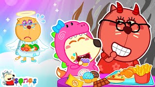 I Love My Demon Teacher Song 🎶 Wolfoos Nursery Rhymes amp Kids Songs WolfooNurseryRhymes [upl. by Arlinda574]