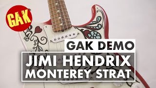 BRAND NEW Jimi Hendrix Monterey Fender Stratocaster [upl. by Earased15]