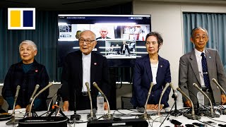 Hiroshima bomb survivors find sense of duty after Nobel win [upl. by Ragucci]