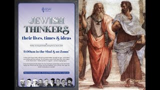 Jewish Thinkers  their Lives Times and Ideas  Aristotle and Plato  Part 1 7424 [upl. by Medlin]