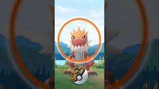 Finally Got Mighty Tyranturm in Safari Ball pokemon pokemongo pokemongowildarea safariball [upl. by Dier]