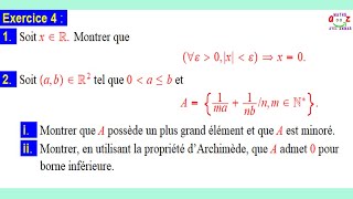 Borne supérieure sup et borne inférieure inf définitions et exemples [upl. by Weldon]