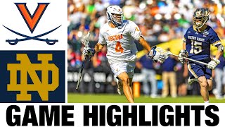 1 Notre Dame vs 5 Virginia Lacrosse Highlights  2024 ACC Lacrosse Championship  Quarterfinal [upl. by Slohcin]