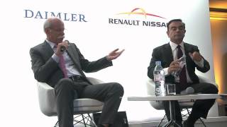 Carlos Ghosn and Dieter Zetsche press briefing full record [upl. by Coralie]