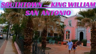 SOUTHTOWN  KING WILLIAM NEIGHBORHOOD SAN ANTONIO 32023 [upl. by Yung482]