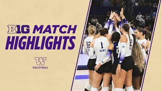 Washington 3 Michigan State 1  Huskies Highlights [upl. by Gnaht]