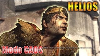 Helios en modo CAOS Chaos  Como derrotar a helios GOW3 muerte de helios [upl. by Jocelin884]