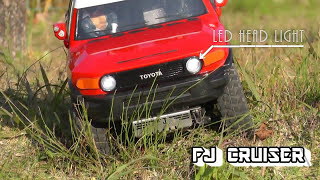 Tamiya cc01 FJ cruiser DRIVE movie 20141129 [upl. by Assilat]